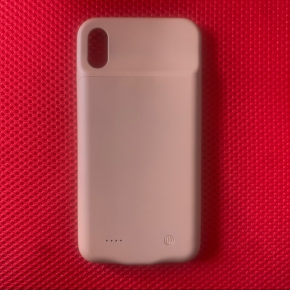 Tan iPhone XS Max Charging Case LUX - Picture 2 of 8